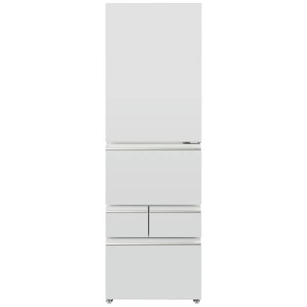 【中古】AQUA 〔見せびらかす品〕 電気冷蔵庫 ともし火薄墨色 AQR-S40A(W) ［幅60糎 ／401L ／5部屋の入り口 ／右車のドア印字機 ／2025年］ 【276-ud】