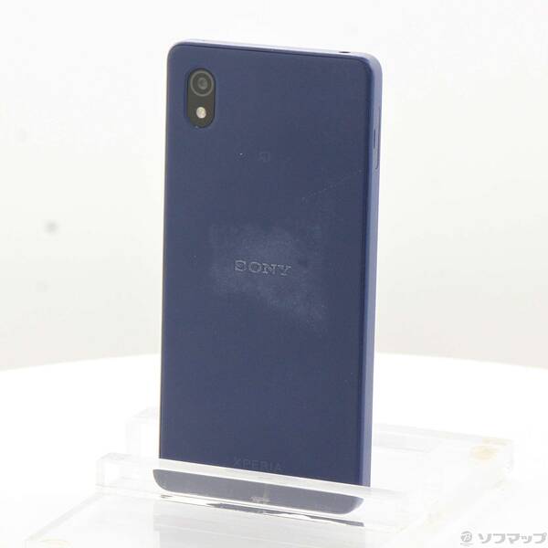 【中古】SONY(ソニー) Xperia Ace III 64GB 青み SOG08 au SIM無償性 【258-ud】