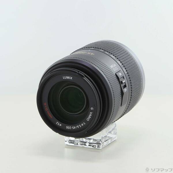 【中古】Panasonic(パナソニック) LUMIX G Vario 45-200粍 F4-5.6 H-FS045200 水晶体 μ4／3 【258-ud】