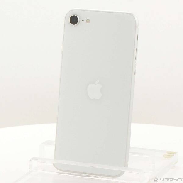 【中古】Apple(アップル) iPhone SE 第2時人 64GB 白いこと MHGQ3J／A SIM無償性 【305-ud】