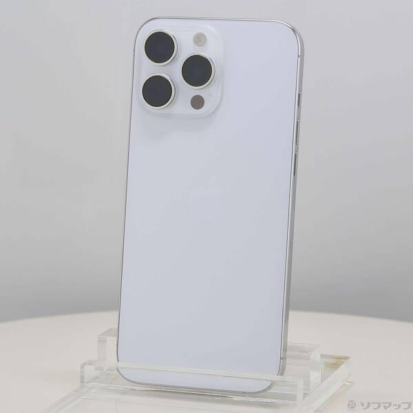 【中古】Apple(アップル) iPhone16 Pro Max 256GB 白いことチタニウム MYWH3J／A SIM無償性 【258-ud】