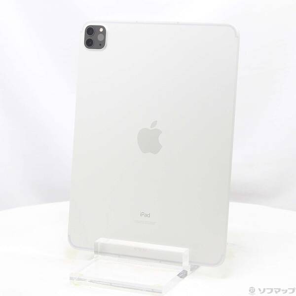 【中古】Apple(アップル) iPad Pro 11in 第3時人 512GB しろがね色 MHWA3J／A SIM無償性 【305-ud】
