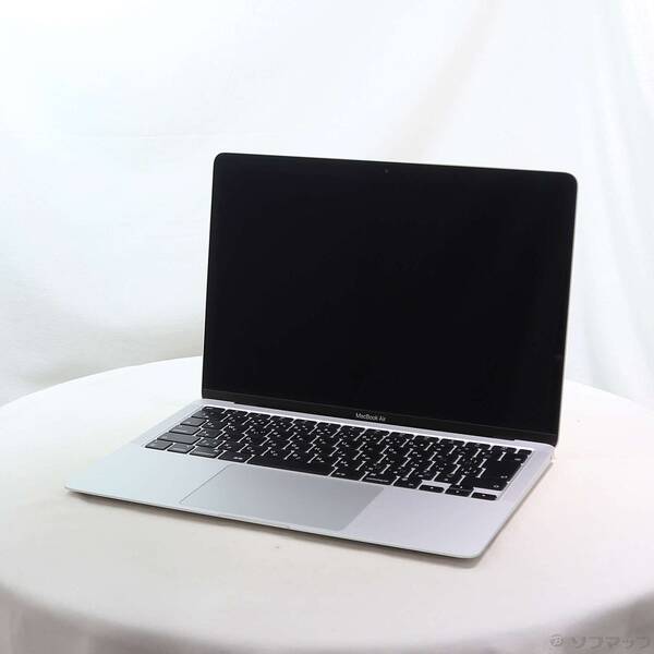 【中古】Apple(アップル) MacBook Air 13.3-inch Late-2020 MGN93J／A Apple M1 8中核グループ中央処理装置_7中核グループGPU 8GB SSD256GB しろがね色 〔26.3 Tahoe〕 【258-ud】