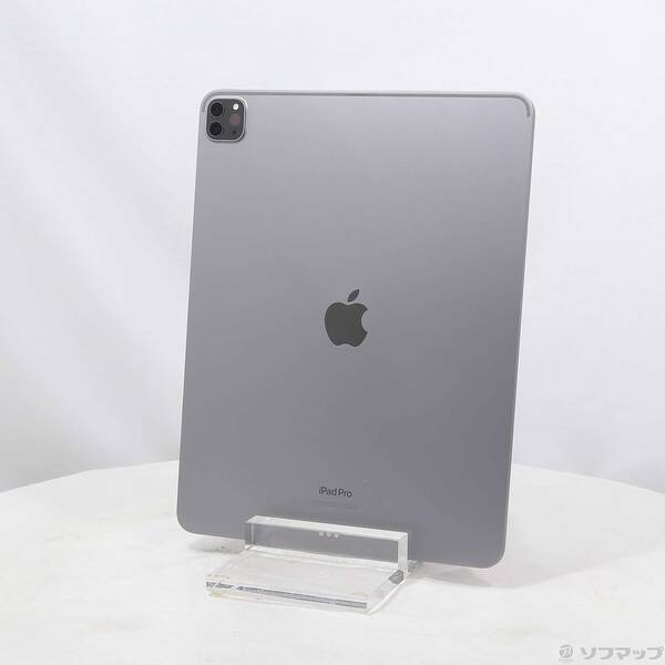 【中古】Apple(アップル) iPad Pro 12.9in 第6時人 1結核症 間隔文字薄墨色 MNXW3J／A Wi-Fi 【258-ud】