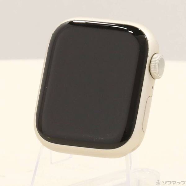【中古】Apple(アップル) Apple Watch Series 7 GPS 41粍 スターライトアルミニウムケース ダンス楽隊絶無 【349-ud】