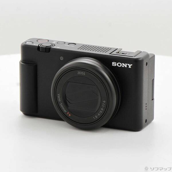 【中古】SONY(ソニー) 〔見せびらかす品〕 VLOGCAM ZV-1 II シューティンググリップキット 黒いこと 【198-ud】