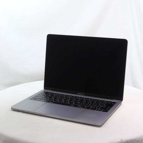 【中古】Apple(アップル) MacBook Pro 13.3-inch Mid-2017 MPXT2J／A Core_i5 2.3GHz 8GB SSD256GB 空白文字薄墨色 〔10.15 Catalina〕 【371-ud】