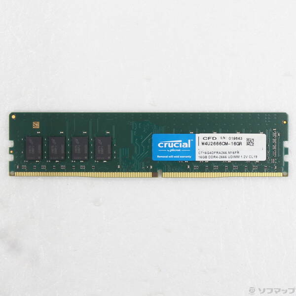 【中古】Crucial CT16G4DFRA266 【262-ud】｜ソフマップ中古専門店 16,264円