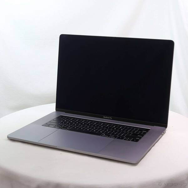 【中古】Apple(アップル) MacBook Pro 15-inch Mid-2018 MR942J／A Core_i7 2.6GHz 32GB SSD512GB あき場所薄墨色 〔10.15 Catalina〕 【371-ud】