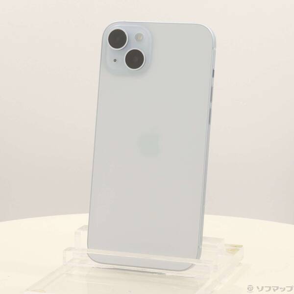 【中古】Apple(アップル) iPhone15 Plus 256GB 青色 MU0N3J／A SIM無償性 【349-ud】