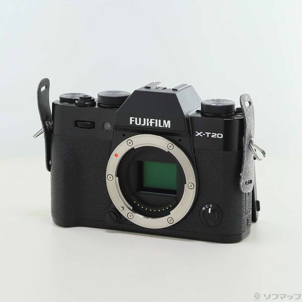 【中古】FUJIFILM(フジフイルム) X-T20 FX-T20-B 上半身 黒いこと 【348-ud】