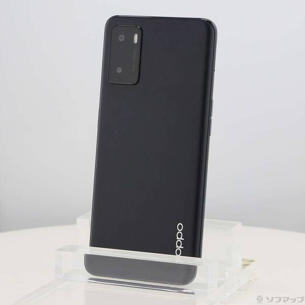 【中古】OPPO(オッポ) OPPO A55s 5G 64GB 黒いこと CPH2309  SIM無償性 【276-ud】