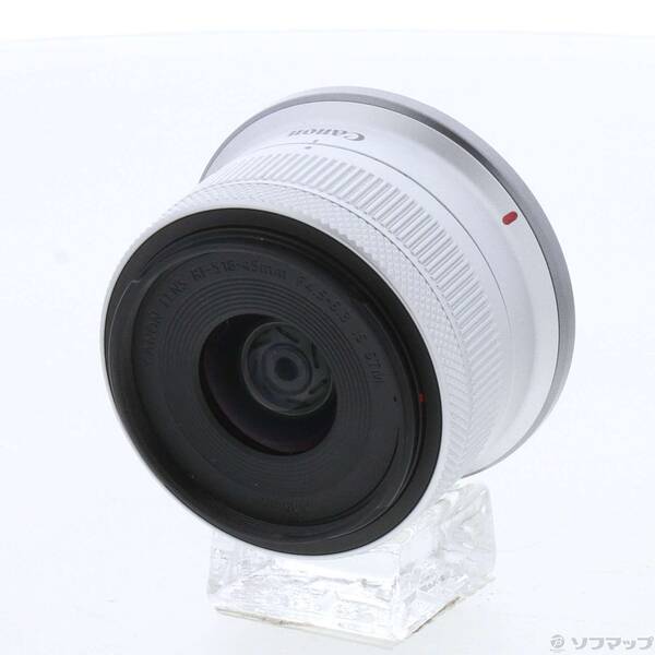 【中古】Canon(キヤノン) RF-S18-45粍 F4.5-6.3 IS STM しろがね色 【258-ud】