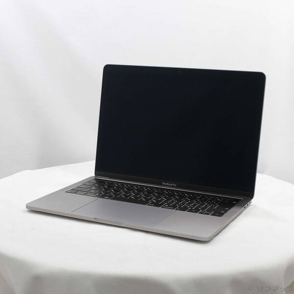 【中古】Apple(アップル) MacBook Pro 13.3-inch Mid-2018 MR9Q2J／A Core_i5 2.3GHz 8GB SSD256GB 空白文字薄墨色 〔10.15 Catalina〕 【344-ud】