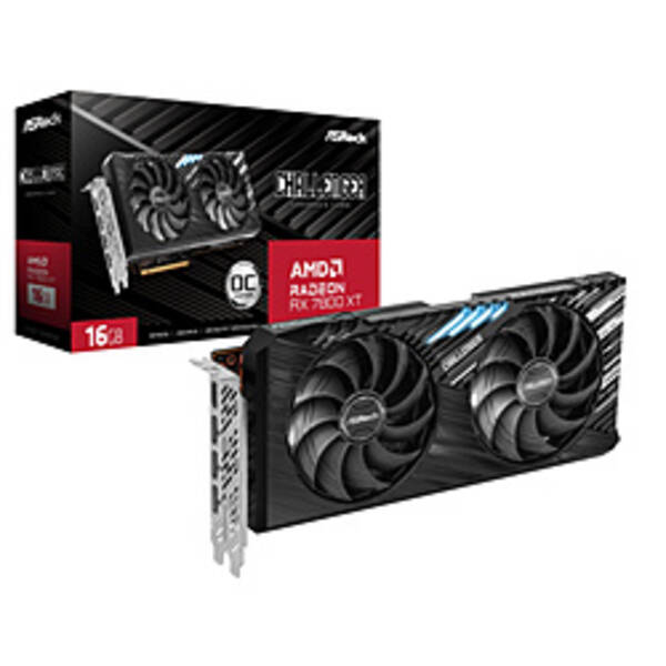 【中古】ASRock(アスロック) ASRock Radeon RX 7800 XT Challenger 16G OC 【247-ud】