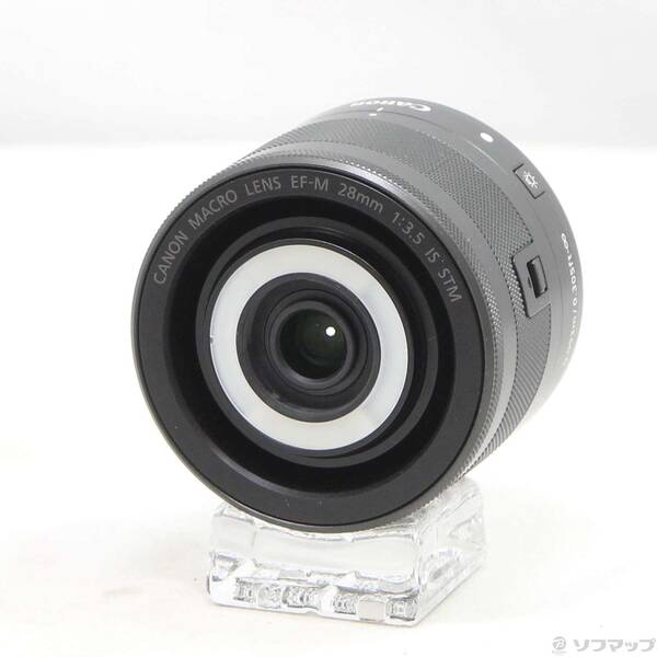 【中古】Canon(キヤノン) EF-M28粍 F3.5 マクロ命令 IS STM EF-M2835MISSTM 【276-ud】