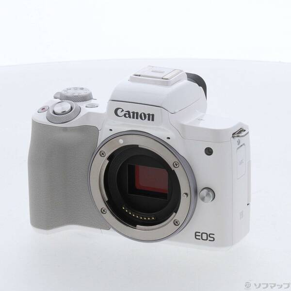 【中古】Canon(キヤノン) EOS Kiss M 白いこと 【258-ud】
