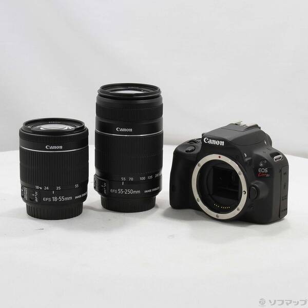 【中古】Canon(キヤノン) EOS Kiss X7 ダブルズームキット 【198-ud】