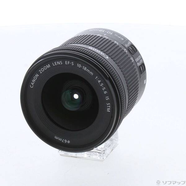 【中古】Canon(キヤノン) Canon EF-S 10-18粍 F4.5-5.6 IS STM 【269-ud】
