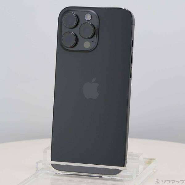 【中古】Apple(アップル) iPhone16 Pro Max 256GB 黒いことチタニウム FYWG3J／A SIM無償性 【262-ud】