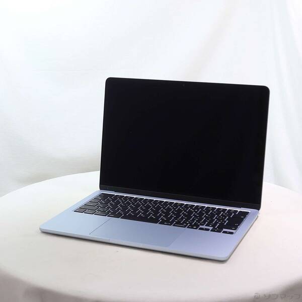 【中古】Apple(アップル) MacBook Air 13.6-inch Early-2025 MC6V4J／A Apple M4 10中核グループ中央処理装置_10中核グループGPU 24GB SSD1結核症 天の原青み 〔26.3 Tahoe〕 【262-ud】