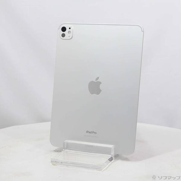 【中古】Apple(アップル) iPad Pro 11in 第5時人 標準尺度硝子 256GB しろがね色 FVV93J／A Wi-Fi 【305-ud】