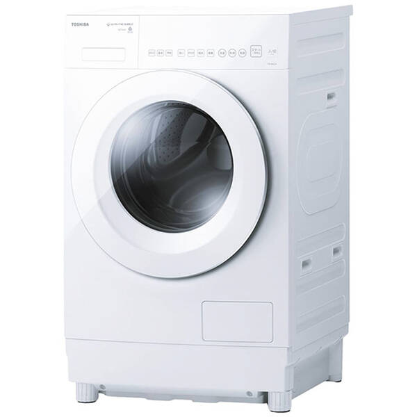 【中古】TOSHIBA(東芝) 〔中古品〕 膜鳴楽器式洗い濯ぎかわき切る機 ZABOON 燕尾服白いこと TW-84GS4L(W) ［洗い濯ぎ8.0kg ／かわき切る4.0kg ／暖房器かわき切る(水冷・除湿手合い) ／左食い違い］ 【198-ud】