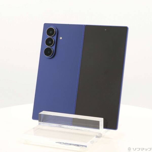 【中古】SAMSUNG(サムスン) Galaxy Z Fold7 256GB ブルーシャドウ SCG34 au SIM無償性 【305-ud】