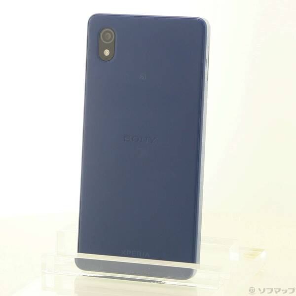 【中古】SONY(ソニー) Xperia Ace III 64GB 青み SOG08 au SIM無償性 【349-ud】