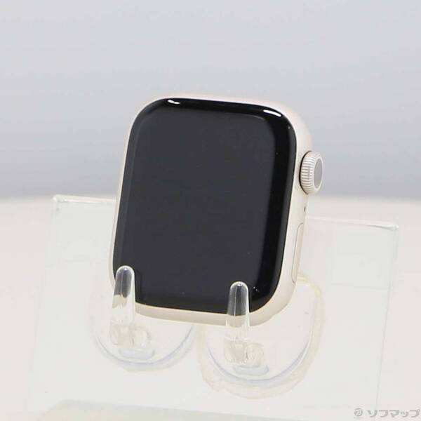 【中古】Apple(アップル) Apple Watch Series 7 GPS 41粍 スターライトアルミニウムケース ダンス楽隊絶無 【348-ud】