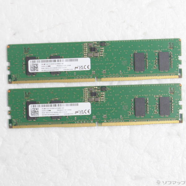 【中古】288P パソコン5-44800 DDR5 5600 8GB 2枚組 【262-ud】