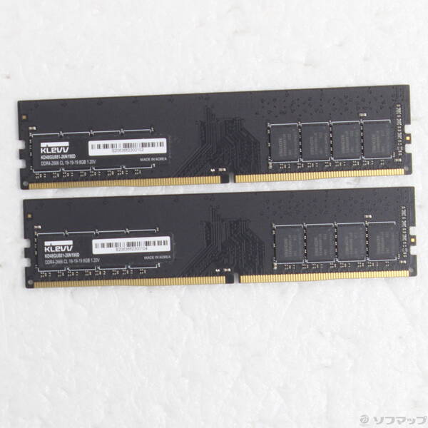 【中古】288P パソコン4-21300 DDR4-2666 16GB 8GB×2枚組 【262-ud】