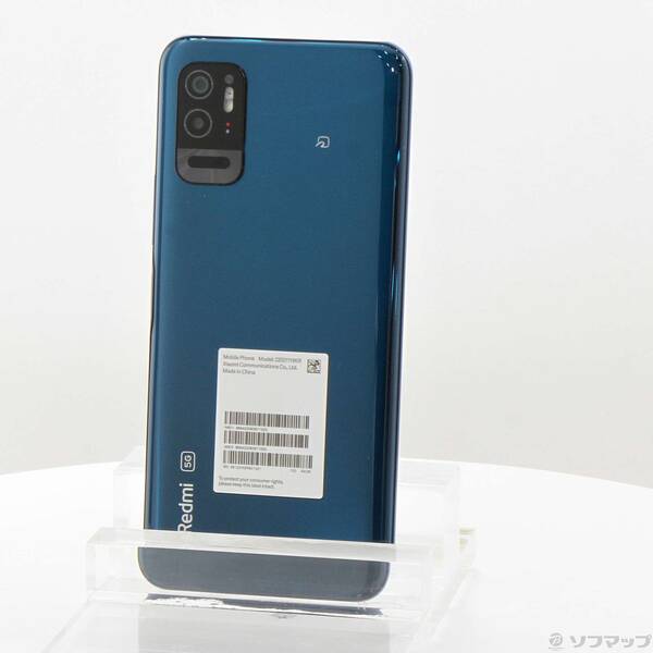 【中古】XIAOMI Redmi Note 10T 64GB レイクブルー REDMINOTE10T／LB SIM無償性 【297-ud】