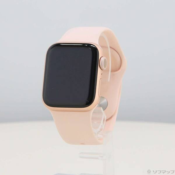 【中古】Apple(アップル) Apple Watch Series 6 GPS 40粍 ゴールドアルミニウムケース ピンクサンドスポーツバンド 【198-ud】