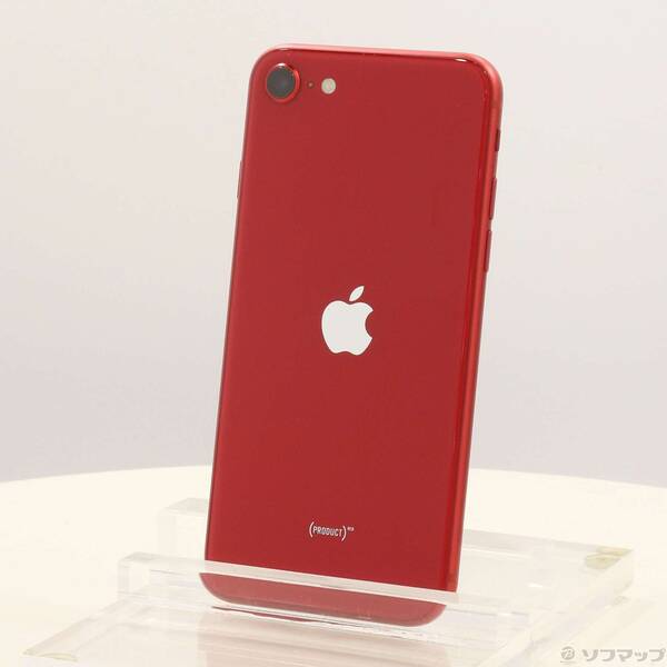 【中古】Apple(アップル) iPhone SE 第2時人 64GB 売り物赤いこと MX9U2J／A SIM無償性 【276-ud】