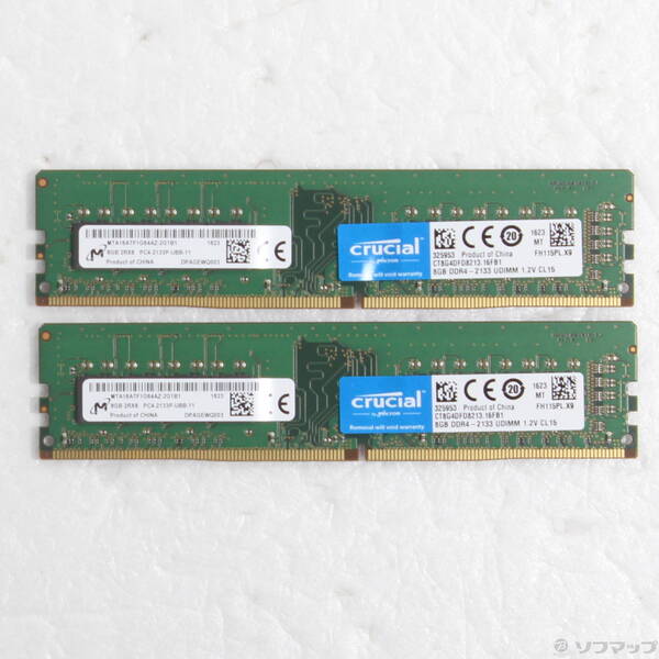 【中古】Crucial CT2K8G4DFD8213 【262-ud】