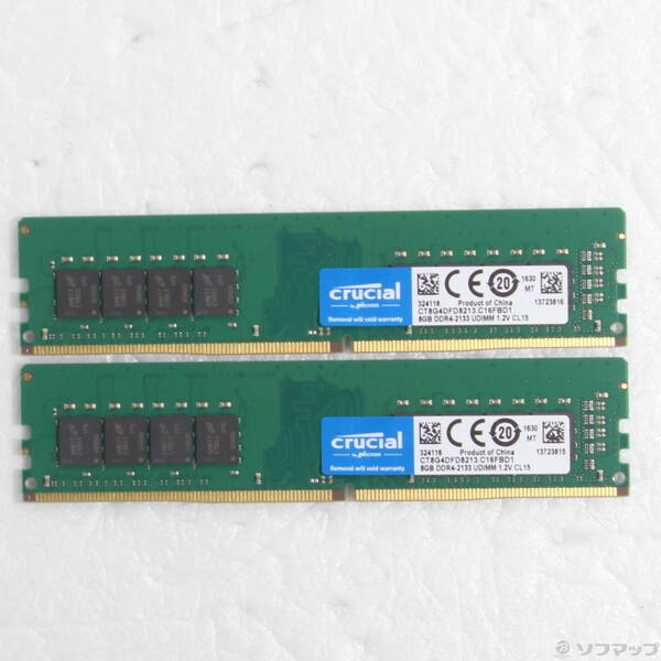 【中古】Crucial CT2K8G4DFD8213 【262-ud】