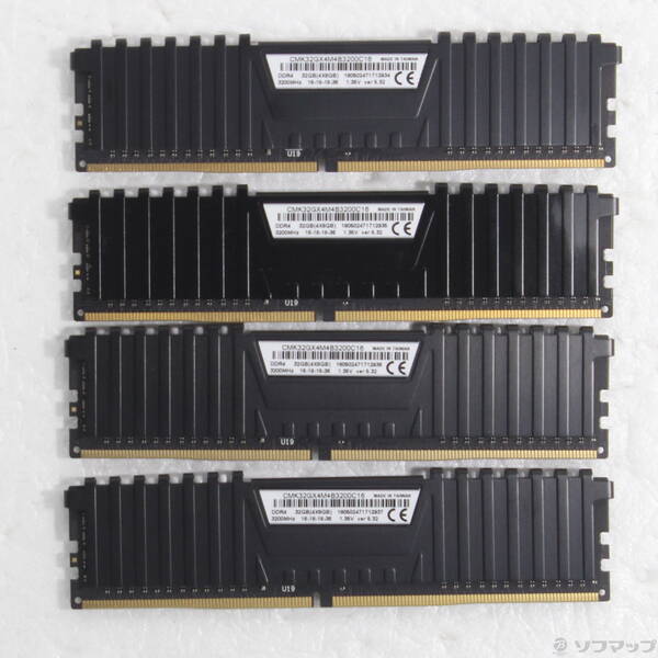【中古】288P パソコン4-32000 DDR4-4000 32GB 8GB×4枚組 【262-ud】