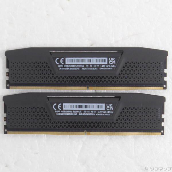 【中古】CORSAIR CMK16GX5M2B5200C40 【262-ud】