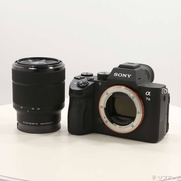 【中古】SONY(ソニー) α7III 水晶体一揃いの道具 ILCE-7M3K 【276-ud】