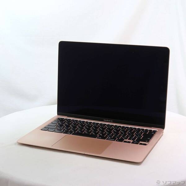 【中古】Apple(アップル) MacBook Air 13.3-inch Early-2020 MVH52J／A Core_i5 1.1GHz 8GB SSD512GB ゴールド 〔10.15 Catalina〕 【262-ud】