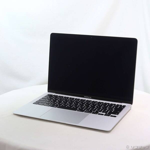 【中古】Apple(アップル) MacBook Air 13.3-inch Late-2020 MGNA3J／A Apple M1 8中核グループ中央処理装置_8中核グループGPU 8GB SSD512GB しろがね色 〔26.3 Tahoe〕 【258-ud】