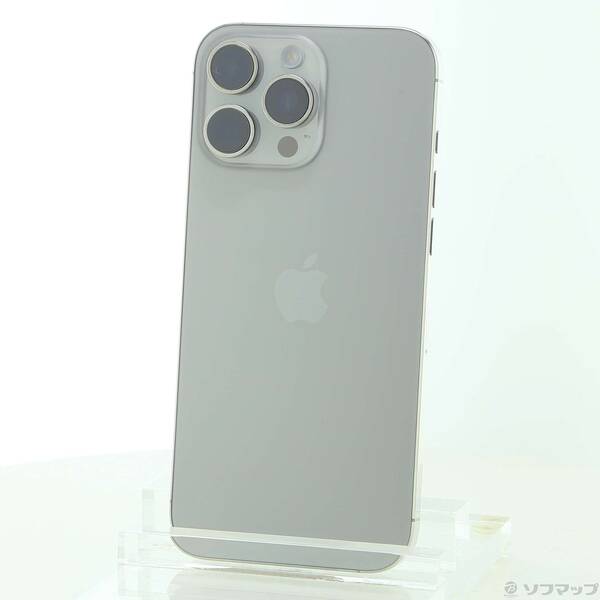 【中古】Apple(アップル) iPhone16 Pro Max 256GB 自然的チタニウム MYWK3J／A SIM無償性 【276-ud】
