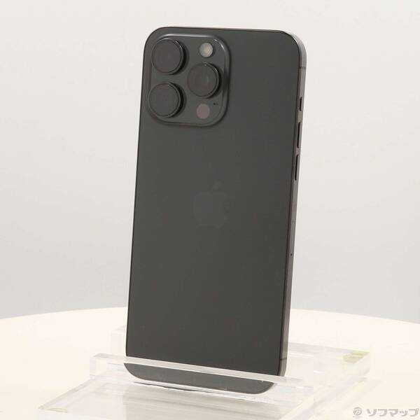 【中古】Apple(アップル) iPhone15 Pro Max 512GB 黒いことチタニウム MU6U3J／A SIM無償性 【276-ud】