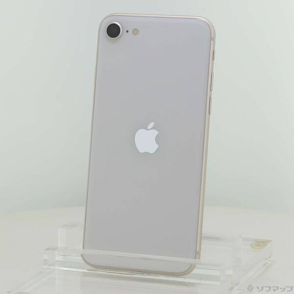 【中古】Apple(アップル) iPhone SE 第3時人 64GB はやりっ子ともし火 MMYD3J／A SIM無償性 【349-ud】