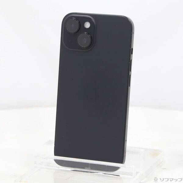 【中古】Apple(アップル) iPhone15 512GB 黒いこと MTMU3J／A SIM無償性 【349-ud】