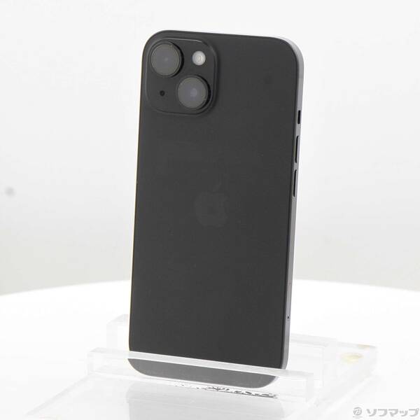 【中古】Apple(アップル) iPhone15 512GB 黒いこと MTMU3J／A SIM無償性 【262-ud】