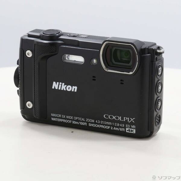 【中古】Nikon(ニコン) COOLPIX W300 黒いこと 【258-ud】