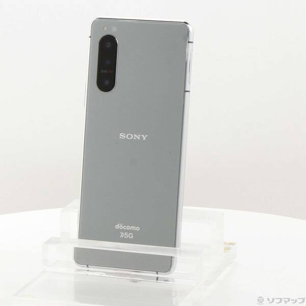 【中古】SONY(ソニー) Xperia 5 II 128GB 薄墨色 SO-52A docomo鍵を掛ける取りけすSIM無償性 【368-ud】