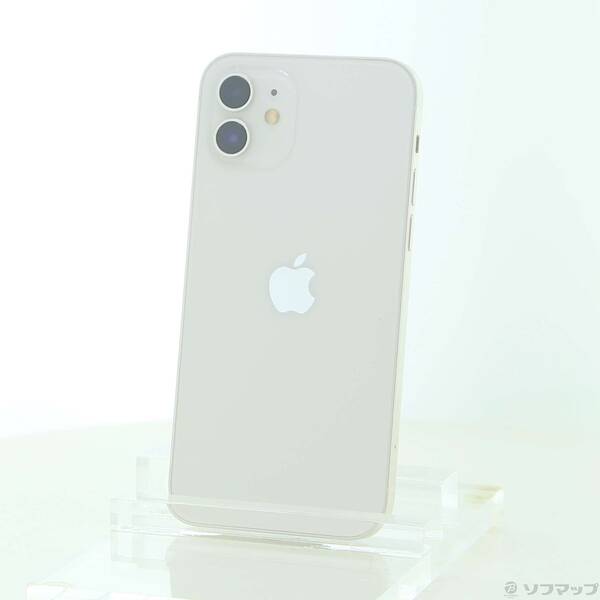 【中古】Apple(アップル) iPhone12 64GB 白いこと MGHP3J／A SIM無償性 【262-ud】
